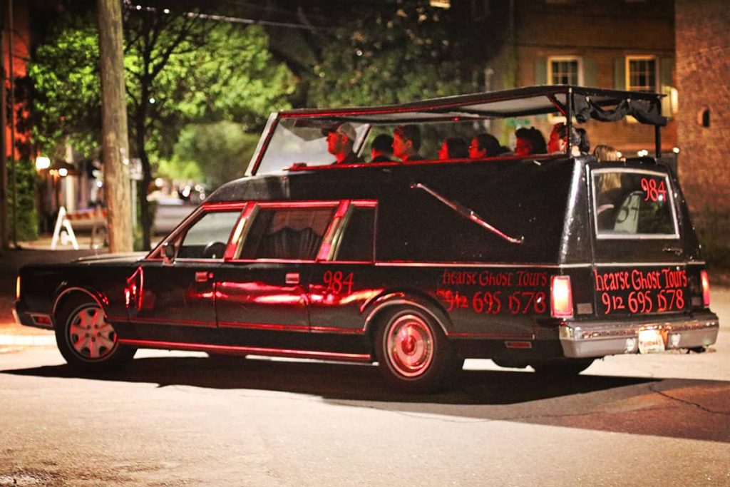 hearse ghost ride tours