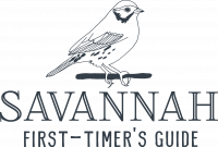 Savannah First-Timer's Guide Logo with Savannah Sparrow